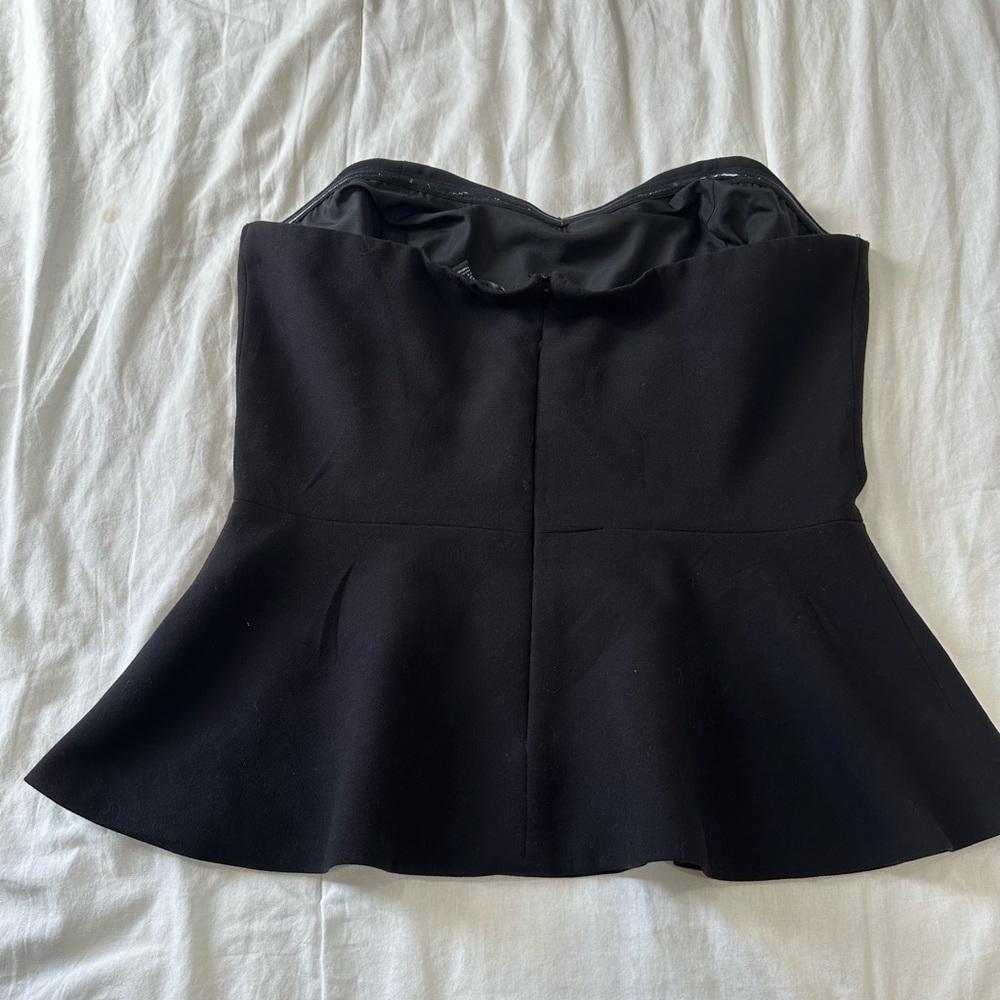 Forever 21 Black Strapless Top - Picture 2 of 8